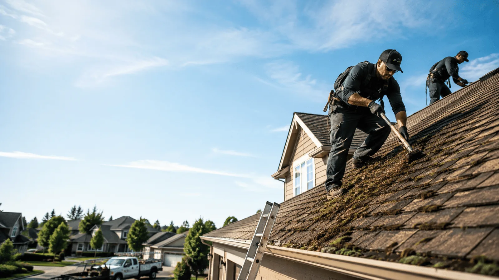 Roof Moss Removal in Meraux, LA near me